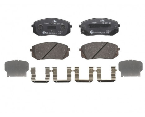 Brake Pad Set, disc brake 13.0460-5647.2 ATE