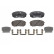 Brake Pad Set, disc brake 13.0460-5647.2 ATE