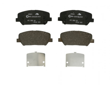 Brake Pad Set, disc brake 13.0460-5651.2 ATE