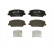 Brake Pad Set, disc brake 13.0460-5651.2 ATE