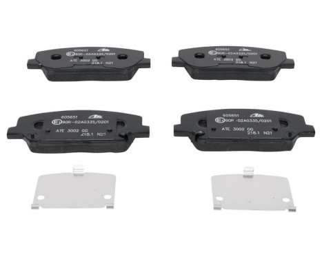 Brake Pad Set, disc brake 13.0460-5651.2 ATE, Image 3