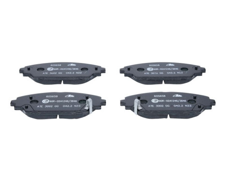 Brake Pad Set, disc brake 13.0460-5658.2 ATE, Image 3