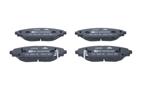 Brake Pad Set, disc brake 13.0460-5658.2 ATE, Image 3