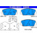 Brake Pad Set, disc brake 13.0460-5659.2 ATE