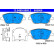 Brake Pad Set, disc brake 13.0460-5660.2 ATE