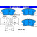 Brake Pad Set, disc brake 13.0460-5661.2 ATE