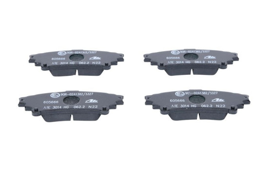 Brake Pad Set, disc brake 13.0460-5666.2 ATE, Image 3