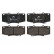 Brake Pad Set, disc brake 13.0460-5667.2 ATE