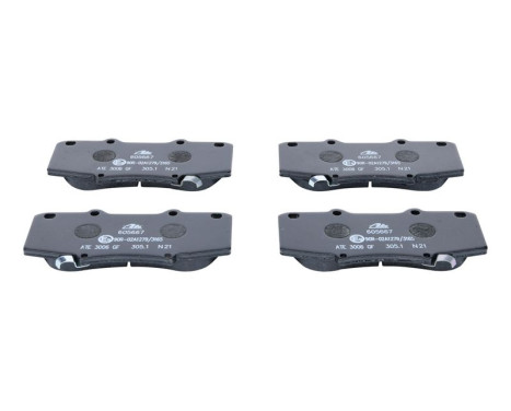 Brake Pad Set, disc brake 13.0460-5667.2 ATE, Image 3