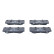 Brake Pad Set, disc brake 13.0460-5667.2 ATE, Thumbnail 3