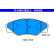 Brake Pad Set, disc brake 13.0460-5668.2 ATE