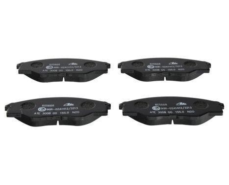 Brake Pad Set, disc brake 13.0460-5668.2 ATE, Image 2