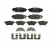 Brake Pad Set, disc brake 13.0460-5669.2 ATE