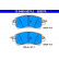 Brake Pad Set, disc brake 13.0460-5674.2 ATE, Thumbnail 2