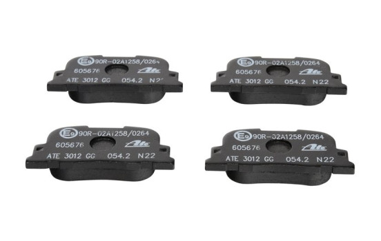 Brake Pad Set, disc brake 13.0460-5676.2 ATE, Image 2