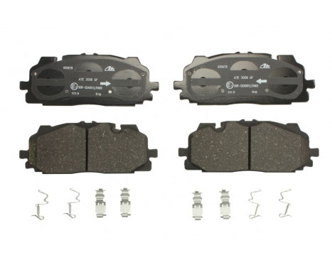 Brake Pad Set, disc brake 13.0460-5678.2 ATE