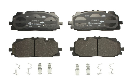 Brake Pad Set, disc brake 13.0460-5678.2 ATE