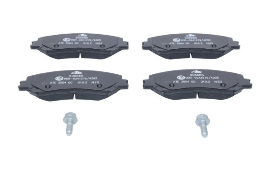 Brake Pad Set, disc brake 13.0460-5685.2 ATE, Image 2
