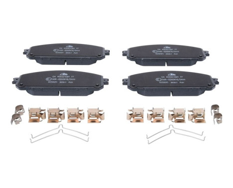 Brake Pad Set, disc brake 13.0460-5689.2 ATE, Image 2