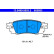 Brake Pad Set, disc brake 13.0460-5693.2 ATE