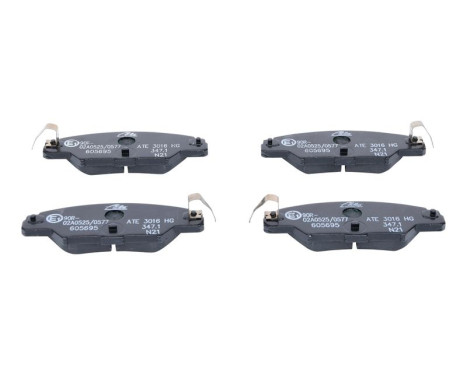 Brake Pad Set, disc brake 13.0460-5695.2 ATE, Image 2