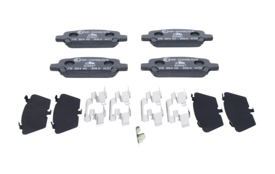 Brake Pad Set, disc brake 13.0460-5697.2 ATE, Image 2