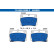 Brake Pad Set, disc brake 13.0460-5698.2 ATE, Thumbnail 2