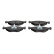 Brake Pad Set, disc brake 13.0460-5703.2 ATE, Thumbnail 2