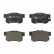 Brake Pad Set, disc brake 13.0460-5711.2 ATE