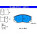 Brake Pad Set, disc brake 13.0460-5713.2 ATE