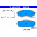 Brake Pad Set, disc brake 13.0460-5716.2 ATE