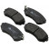 Brake Pad Set, disc brake 13.0460-5717.2 ATE