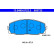 Brake Pad Set, disc brake 13.0460-5722.2 ATE