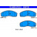 Brake Pad Set, disc brake 13.0460-5725.2 ATE, Thumbnail 2