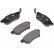 Brake Pad Set, disc brake 13.0460-5731.2 ATE