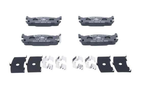 Brake Pad Set, disc brake 13.0460-5732.2 ATE, Image 2