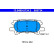 Brake Pad Set, disc brake 13.0460-5734.2 ATE, Thumbnail 2