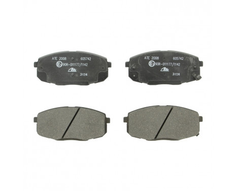 Brake Pad Set, disc brake 13.0460-5742.2 ATE