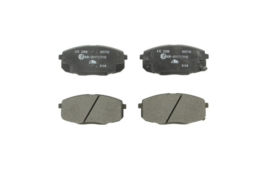 Brake Pad Set, disc brake 13.0460-5742.2 ATE