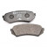 Brake Pad Set, disc brake 13.0460-5749.2 ATE