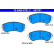 Brake Pad Set, disc brake 13.0460-5751.2 ATE