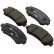 Brake Pad Set, disc brake 13.0460-5752.2 ATE