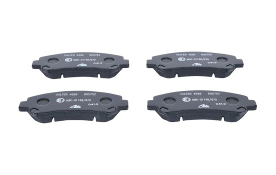 Brake Pad Set, disc brake 13.0460-5752.2 ATE, Image 3