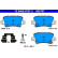 Brake Pad Set, disc brake 13.0460-5757.2 ATE, Thumbnail 2
