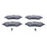 Brake Pad Set, disc brake 13.0460-5760.2 ATE, Thumbnail 3