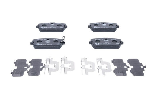 Brake Pad Set, disc brake 13.0460-5762.2 ATE, Image 3