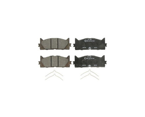 Brake Pad Set, disc brake 13.0460-5764.2 ATE