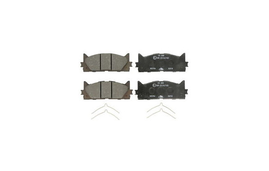 Brake Pad Set, disc brake 13.0460-5764.2 ATE