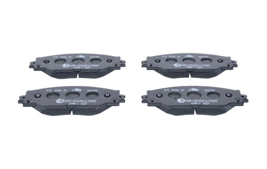 Brake Pad Set, disc brake 13.0460-5766.2 ATE, Image 2