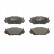 Brake Pad Set, disc brake 13.0460-5770.2 ATE